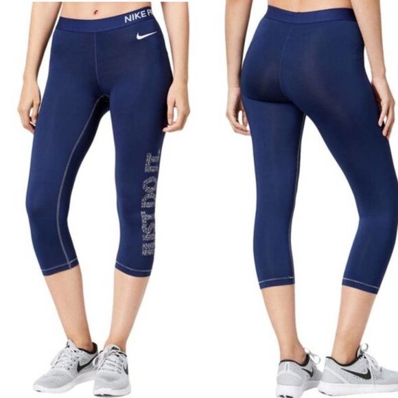 NIke Pro Dri-FIt Capri Leggings - Picture 1 of 9